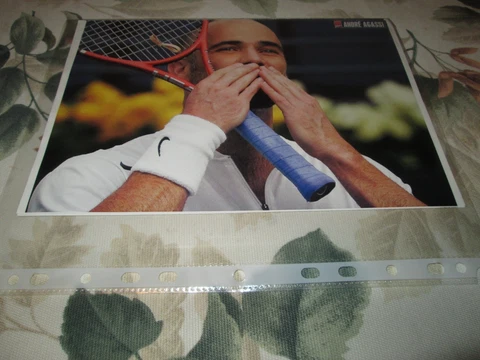Andre Agassi - Vintage photo Cover
