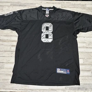 Oakland Raiders Jersey Men’s XXXL Black Reebok On Field #8 Jason Campbell NFL 58 - Picture 1 of 10