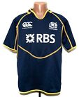 SCOTLAND NATIONAL TEAM RUGBY UNION SHIRT JERSEY CANTERBURY SIZE L