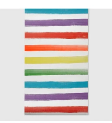 20" x 25 ft Colorful Rainbow Paper Table Runner and Gift Wrap Pater Roll - Image 1 of 3