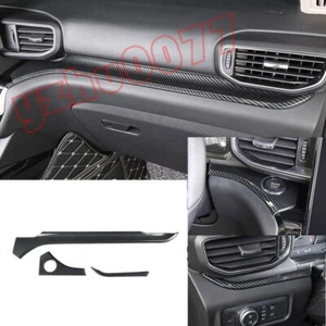 For Ford Explorer 2020-21 Carbon Fiber Look Center Console Dashboard Trim Strip - Imagen 1 de 7