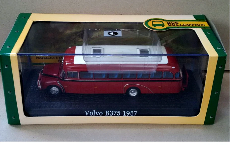   DIE CAST BUS VOLVO B375 - 1957  SCALA 1/72 EDITIONS ATLAS  [125] - Immagine 1 di 1