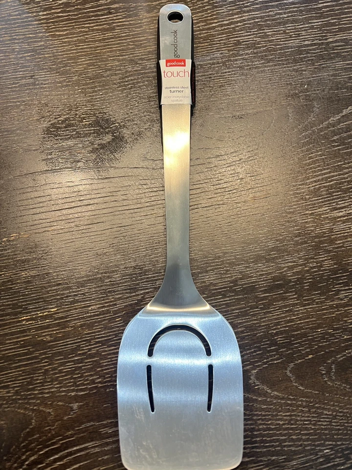 Good Cook 20436 Slotted Turner Spatula Stainless Steel - Image 1 of 1