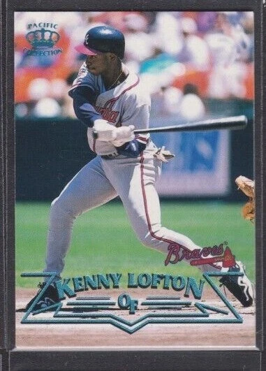 1998 PACIFIC CROWN COLL PLATINUM BLUE PARALLEL #238 KENNY LOFTON INDIANS SP 1/67 - Image 1 of 1