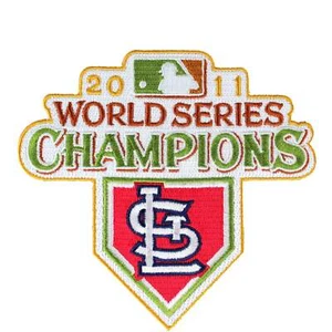 2011 MLB World Series St Louis Cardinals Champions Logo Jersey Patch Emblem - Picture 1 of 2