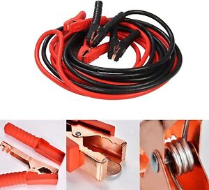 3000AMP Jump Leads Heavy Duty Battery Start 6 Metre Booster Cables Car Van Truck