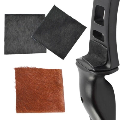 3x Archery Recurve Bow Arrow Rest Traditional Leather Adhesive Shooting Hunting - Image 1 of 4