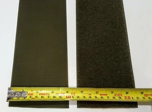VELCRO 100 mm de ancho X 1' (12"") Estándar Costura No Adhesivo Puntada en Gancho Loop - Imagen 1 de 3