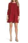 Bb Dakota Dayna Shift Lipstick Red Dress Size Small L76822
