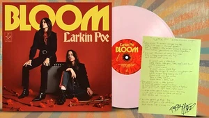 NEW Larkin Poe BLOOM ( Ltd Ed #300 Personally SIGNED ) Exclusive PINK Vinyl - Picture 1 of 3