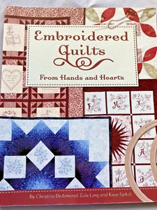 Embroidered Quilts HANDS AND HEART Embroidery Floral Months Full Size Templates - Bild 1 von 11
