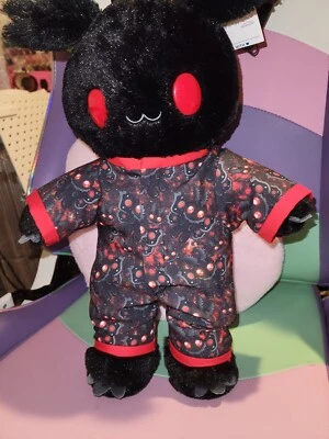 BUILD-A-BEAR WORKSHOP OUTFIT ONLY Build A Bear Moth Mothman PJ Sleeper Emo Goth Kawaii Sanrio Plush