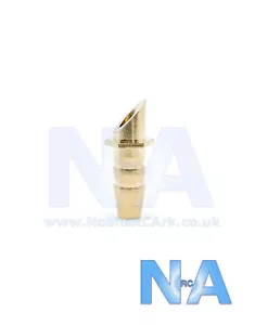 1 x bote de radiocontrol de refrigeración por agua de latón recolección a través del casco 4 mm de alto flujo - Imagen 1 de 5