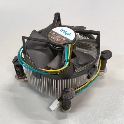 Intel CPU Fan Heatsink Assembly 0.45A LGA 775 NIDEC D34223-002 F09A-12B3S1 - Image 1 of 4