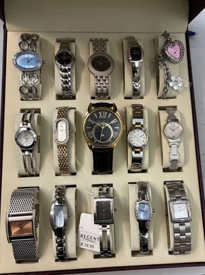 Paquete de 15 piezas relojes 0sco y Regent damas y hombres piezas individuales todos Foto 1 de 4