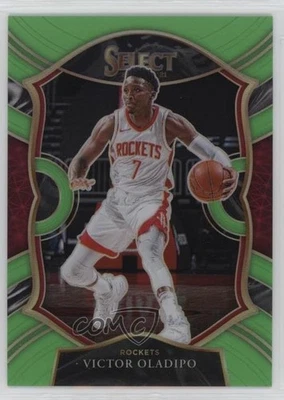 2020-21 Panini Select Concourse Neon Green Prizm /75 Victor Oladipo #7 - Image 1 of 2