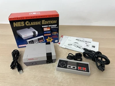 NES Classic: Auténtica consola Nintendo Mini OEM - Completa en caja en caja y funcionando Foto 1 de 4