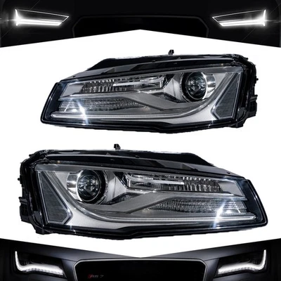Faros bi-xenón R&L 4H0941044 4H0941043 para Audi A8 D4 2014-2017 Foto 1 de 4