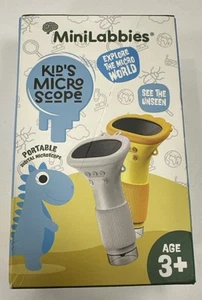 Nuevo en caja 1000X Microscopio de bolsillo para niños 2 pulgadas IPS pantalla mini microscopios portátiles - Imagen 1 de 4
