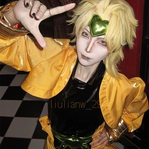 Jojo's Bizarre Adventure Dio Brando Cosplay Disfraces Traje Halloween Uniforme Conjunto - Imagen 1 de 11