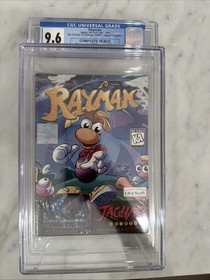 Rayman Atari Jaguar 1995 CIB Complete in Box CGC 9.6
