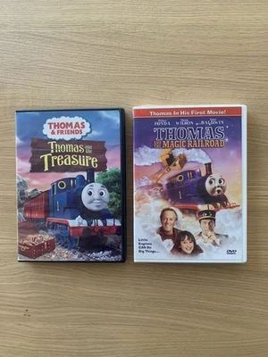 THOMAS & FRIENDS DVD LOT ~ Thomas and the Treasure / Magic Railroad Kids - Image 1 of 4