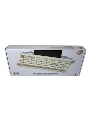 Mechanical Keyboard,Multi OS Gaming Keyboard with 100 Keys Retro Typewriter - Image 1 of 4