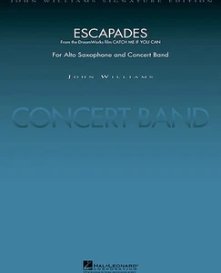 Escapades (from Catch Me If You Can) - for Alto Saxophone and Concert Band - Picture 1 of 1