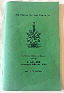 🍒 The Tibetan Cultural Center Inc. Prayer & Meditation Session Bloomington IN🍒 - Imagen 1 de 3