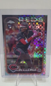2024 Topps Chrome X Fractor Refractor #44 Elly De La Cruz RC REDS - Picture 1 of 6