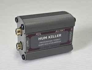 RDL AV-HK1 RCA Hum Killer Professional Stereo Audio Isolation Module - Picture 1 of 1