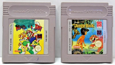 Nintendo Game Boy Mario & Yoshi Jungle Book Genuine Authentic Disney AUS Tested - Image 1 of 4