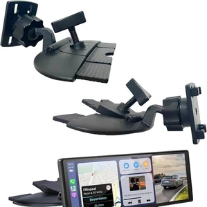 EXTOMUXE CD-Slot-Halterung für CarPlay-Bildschirm [sichere 4-Tasten-Sperre], 360°-Drehung - Bild 1 von 6