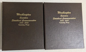 Washington Quarters Statehood Commemorative 1999-2008 Proofs Complete 50 States - Picture 1 of 22