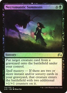 MTG FOIL Necromantic Summons  - Magic Origins #110 - Picture 1 of 1
