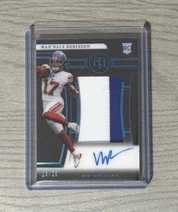 2022 National Treasures WanDale Robinson Midnight Rookie RC Auto #18/20 RPA - Picture 1 of 2