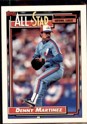 1992 Topps #394 Denny Martinez - Image 1 of 2
