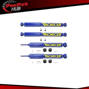 For Nissan Frontier 1998-04 RWD Monroe Matic Plus Front & Rear Shocks Pair - Picture 1 of 1