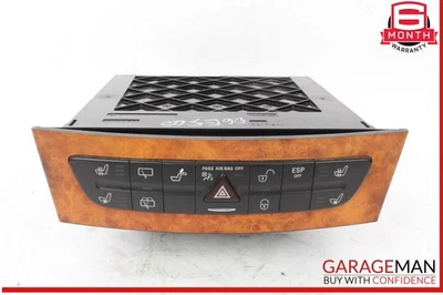 03-09 Panel de control interruptor de peligro Mercedes W211 E500 CLS500 2116800552 OEM Foto 1 de 4