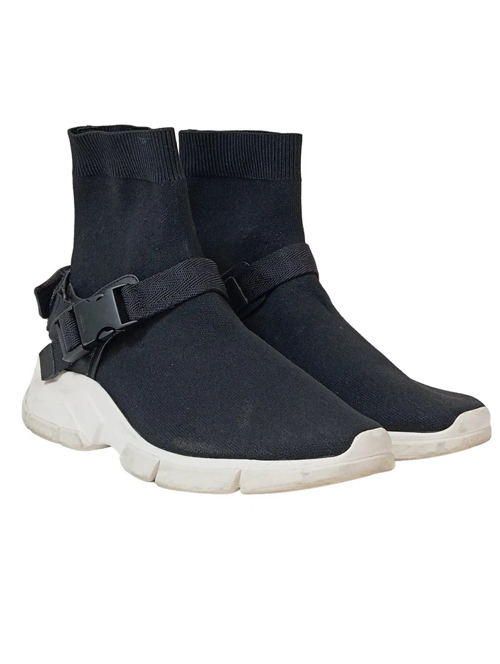 PRADA Botas deslizantes Mujeres Botines Talla EU 38 negro look casual - Imagen 1 de 4