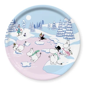Bandeja Abedul Moomin Redonda 31 cm Winter Wonders 2022 - Imagen 1 de 1