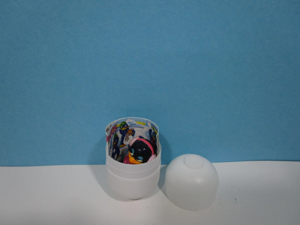 Peppy Pingos 1992 Pinguita + Bpz im original rau weißes Ei 100% Original - Bild 1 von 1