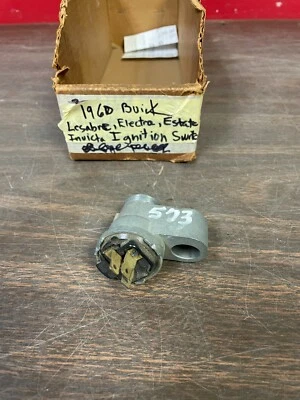 Interruptor de encendido Buick Lesabre Electra Estate Invicta 1960 como nuevo Delco Remy 522 Foto 1 de 4