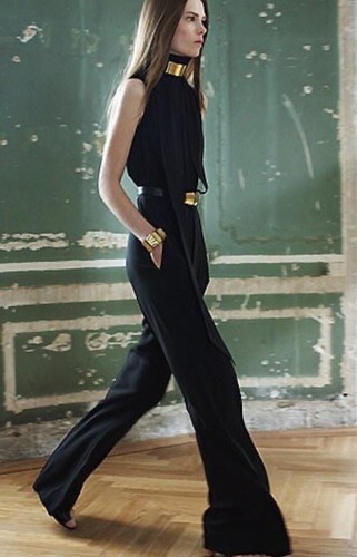 Tuta in seta CELINE by Phoebe Philo collezione 2011 40FR 8US ECCELLENTE