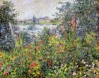 Flowers of Viteuil by Claude Monet oil painting art Printed on canvas L3453