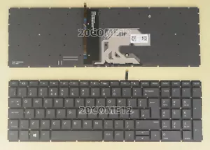 For HP Probook 450 G6 455 G6 450R G6 455R G6 450 G7 455 G7 Keyboard UK backlit - Picture 1 of 2