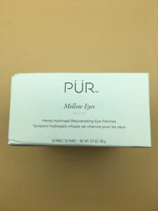 PuR MINERALS Mellow Eyes Hemp-Derived Eye Patches, Helps Reduce Puff 30 PAIRS - Picture 1 of 4