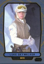 Star Wars Galactic Files Series 2 Gold Parallel [10] Base Card #481 Luke Skywal