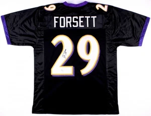 Justin Forsett Signed Baltimore Ravens Jersey (JSA Holo) 2014 Pro Bowl R.B. - Picture 1 of 4