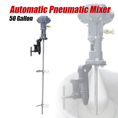 50 Gallon Automatic Pneumatic Mixer W/ Bracket Paint Coating Mix Tool Equipment • 154.89£